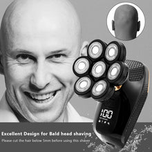 Load image into Gallery viewer, New Shaver For Men 7D Independently 7 Cutter Floating Head
