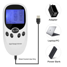 Load image into Gallery viewer, Low Frequency Eletric EMS Compex Muscle Massage Stimulator Tens Machine Electrodes Pressotherapy Pad Massager For Full Body
