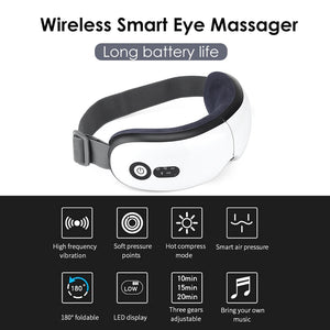 Smart Eye Massager 4D Stress Relief Eye Care