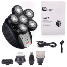 Load image into Gallery viewer, Multifunction Rechargeable Electric Men Electric Shaver 6D Floating Heads Bald Head Shaver For Men

