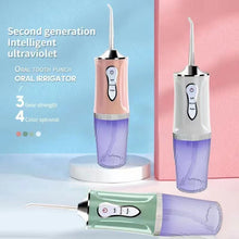 Load image into Gallery viewer, Electric Oral Irrigator UV Sterilization USB Charger Water Flosser

