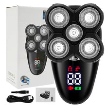 Load image into Gallery viewer, Electric Razor for Men Bald Head Shaver LED Display
