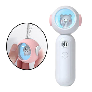 Mini Nano Facial Mister Facial Steamer 30ml Visual Water Tank USB Rechargeable Moisturizing for Bedroom Travel Home Girls Gifts