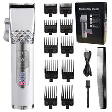 Load image into Gallery viewer, Professional Barber Hair Clipper Cordless Hair Trimmer Beard Trimer For Men
