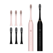 Load image into Gallery viewer, Ultrasonic Electric Toothbrush Rechargeable USB for Adults 6 Modes
