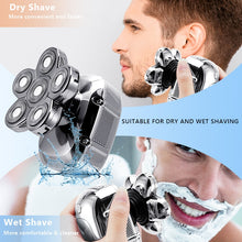 Load image into Gallery viewer, 6 in 1 Multifunction Electric Shaver Wet Dry Use Trimmer
