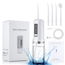 Load image into Gallery viewer, 230ML Foldable Oral Irrigator Dental Water Flosser USB Charging
