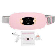 Load image into Gallery viewer, Electric Abdominal Heating Massager Warm Palace Belt Infrared Hot Compress Therapy Waist Care Relief Menstrual Pain Massage Belt
