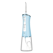 Load image into Gallery viewer, Newest Electric Oral Dental Irrigator Portable Water Jet Flosser USB 4 Modes Teeth Cleaning Tooth Pick Floss IPX7 300ML + 4 Tips
