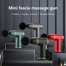 Load image into Gallery viewer, Mini USB Deep Tissue Massage Gun Muscle Relaxation Massage Equipment Muscle Relaxer Booster Fascia gun for Gym
