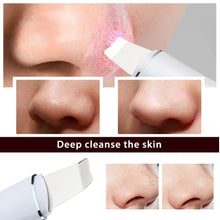 Load image into Gallery viewer, Ultrasonic Peeling Machine LCD Display EMS Positive Negative Ion Blackhead Export Mask Lifting Firming Facial Cleaning Scrubber
