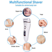 Load image into Gallery viewer, USB Rechargeable Lady Shaver Hair Removal Clipper Device
