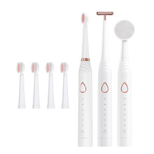 Load image into Gallery viewer, Smart Ultrasonic Electric Toothbrush for Adults Multifunction 6 Mode Sonic Teeth Tooth Brushes with 7 Replacement Head Household
