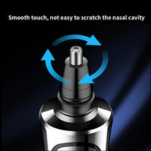 Load image into Gallery viewer, Electric Shaver Man Rechargeable Razor Shaving Knife Whisker Knife Household Portable Floating Three Tip Water Wash
