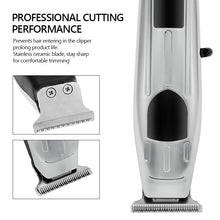 Load image into Gallery viewer, Professional Digital LCD Display Adjustable Beard Trimmer
