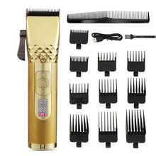 Load image into Gallery viewer, Professional Hair Clipper for Men Cordless Haircutting Beard Grooming Kit
