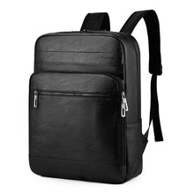 Load image into Gallery viewer, Multifunctional Men's High-quality PU Leather Laptop Backpack
