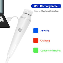 Load image into Gallery viewer, Electric 4 in1 Face Cleansing Brush Sonic Blackhead
