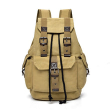 Load image into Gallery viewer, School Hiking Canvas Travel Outdoor Sports Backpack for Men
