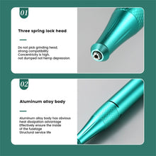 Load image into Gallery viewer, 35000RPM Portable Electric Nail Drill Manicure Machine Acrylic Gel Polish Nails Sander Rechargeable Nail Polishing Tools Speed
