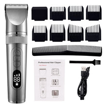 Load image into Gallery viewer, Full Body Washable USB Hair Clipper Ceramic Professional
