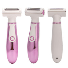 Load image into Gallery viewer, Cordless 4 in1 Electric Lady Shaver for Women Rechargeable Painless Razor Bikini Trimmer Wet and Dry Hair Removal for Face Legs

