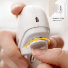 Load image into Gallery viewer, 2 IN 1 Electric Nail Clipper Cutter With LED Light Automatic Nail Grinder Trimmer For Baby Adult Manicure Tools Nails Clippers
