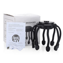 Load image into Gallery viewer, Octopus Electric Head Massager 3 Modes Vibration Massage Scalp Relieve Head Fatigue Antistress Hair Growth Wireless Portable
