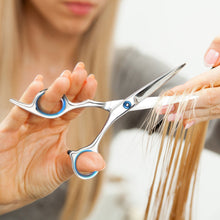 Load image into Gallery viewer, 11Pcs Hairdressing Scissors Set Professional Flat Scissors Thinning Scissors Hair Salon Children Home Hair Cutting Tools
