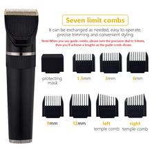Load image into Gallery viewer, USB Hair Clipper For Men Rechargeable Electric Razor
