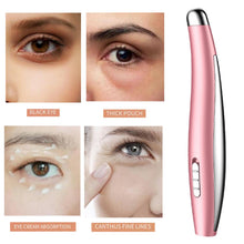 Load image into Gallery viewer, Electric Eye Massager Pen Boost Product Absorption Eye Fatigue  Tool for Eye Bags
