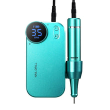 Load image into Gallery viewer, 35000RPM Portable Electric Nail Drill Manicure Machine Acrylic Gel Polish Nails Sander Rechargeable Nail Polishing Tools Speed
