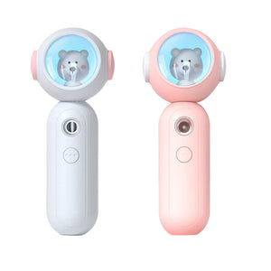 Mini Nano Facial Mister Facial Steamer 30ml Visual Water Tank USB Rechargeable Moisturizing for Bedroom Travel Home Girls Gifts