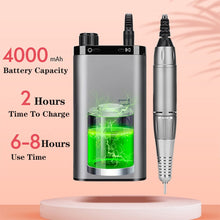 Load image into Gallery viewer, 35000RPM Electric Nail Drill Rechargeable USB Nail Manicure Machine For Salon Portable Professional Nail Sander for Polish
