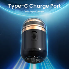 Load image into Gallery viewer, Mini Electric Razor Shave Portable Electric Shaver Pocket Size Portable Outdoor Smart Battery Tool Mini Beard Razor For Men
