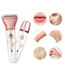 Load image into Gallery viewer, USB Shaver For Women Facial Hair Remover Leg Body Hair Removal

