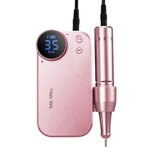 Load image into Gallery viewer, 35000RPM Portable Electric Nail Drill Manicure Machine Acrylic Gel Polish Nails Sander Rechargeable Nail Polishing Tools Speed
