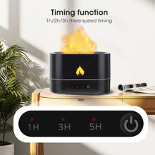 Load image into Gallery viewer, Double Color Flame Diffuser Essential Oils Fragrance Aroma Air Humidifier and Scent Diffuser Electric Smell for Home Distributor
