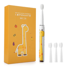 Load image into Gallery viewer, Child Toothbrush Children Sonic Electric Tooth Brush Children's Teeth Cleaning Kids Toothbrushes for Children Cartoon with Heads
