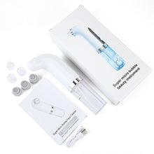 Load image into Gallery viewer, Electric Small Bubble Blackhead Remover USB Rechargeable Water Cycle Pore Acne Pimple Removal Vacuum Suction Facial Cleaner Tool
