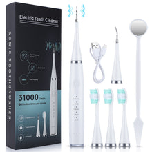 Load image into Gallery viewer, Fashion Electric Toothbrush Rechargeable Sonic Dental Scaler 5 Modes Oral Teeth Tartar Remover Tooth Brush Whitening Waterproof
