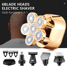 Load image into Gallery viewer, New LCD Display Wet Dry Men Electric Shaver Hair Trimmer
