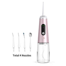 Load image into Gallery viewer, 350ML Portable Electric Oral Irrigator Dental Water Flosser USB
