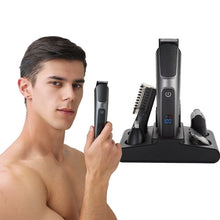 Load image into Gallery viewer, Multifunctional Hair Trimmer For Men Washable Clipper Professional Cordless Eyebrow Trimmer Beard Nose Ear Shaver Grooming Kit
