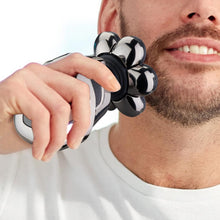 Load image into Gallery viewer, Electric Hair Shaver Creative Seven Cutter Heads Powerful for Home Electric Hair Trimmer Male Grooming Shaver
