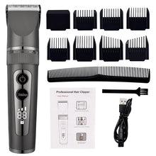 Load image into Gallery viewer, Full Body Washable Electric Hair Clipper Ceramic Professional
