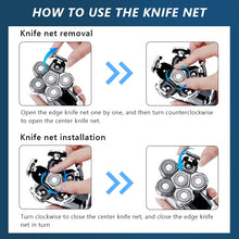 Load image into Gallery viewer, Rechargeable Powerful Beard Hair Electric Shaver For Men
