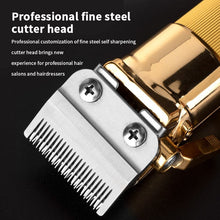 Load image into Gallery viewer, New Color Oil Head Professional Hair Clipper Electric Push Scissor LCD Adjustable Knife Distance Men's Hair Barber

