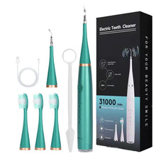 Load image into Gallery viewer, Smart Sonic Dental Scaler Electric Toothbrushes USB Rechargable Adults Toothbrush Dental Calculus Remover Tips Tooth Brush Heads
