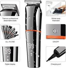 Load image into Gallery viewer, 11in1 Multi Hair Trimmer Men Facial Beard Body Grooming Kits Electric Hair Clipper Nose Ear Trimer Rechargeable
